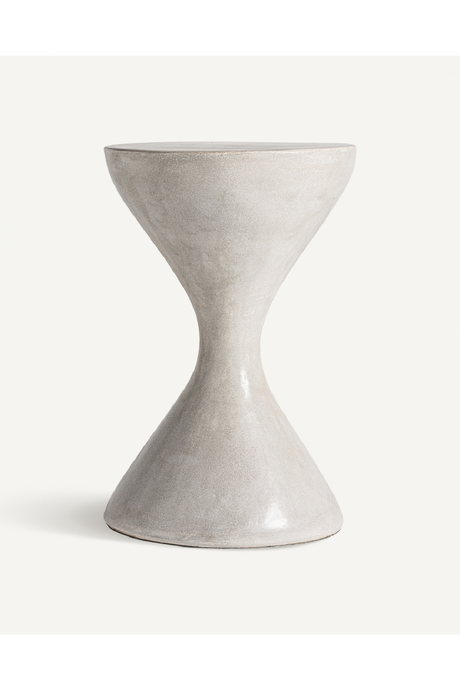 Cement Hourglass Stool | Vical Home Telfs | Oroa.com