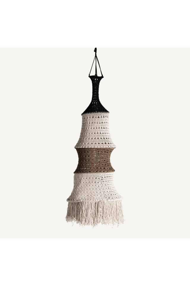 Cotton Fringed Pendant Light | Vical Home | Oroa.com