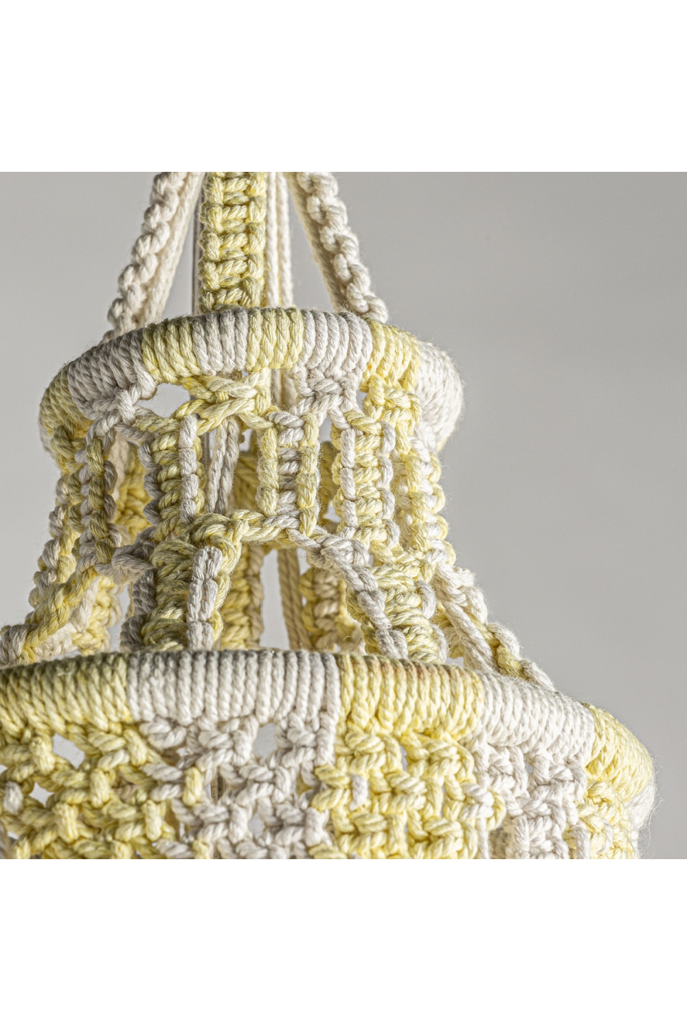 Yellow Cotton Pendant Light | Vical Home | Oroa.com