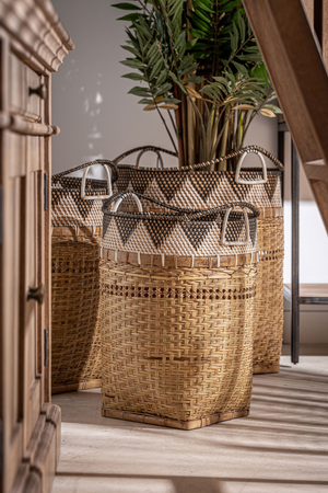 Rattan Stackable Baskets (3) | Vical Home Zirba | Oroa.com