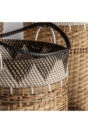 Rattan Stackable Baskets (3) | Vical Home Zirba | Oroa.com