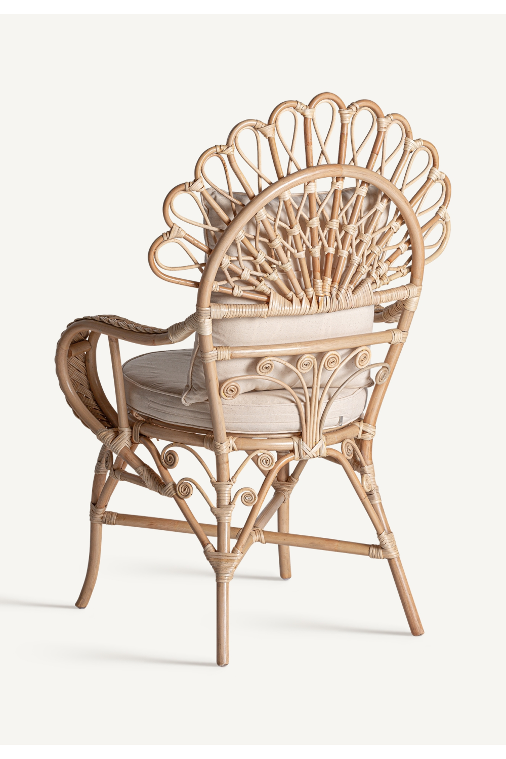 Natural Rattan Statement Armchair | Vical Home Nulvi | Oroatrade.com