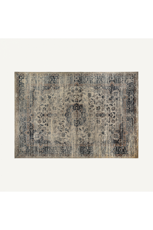 Classic Print Viscose Carpet 9'5" x 6'5" | Vical Home Aurora | Oroa.com