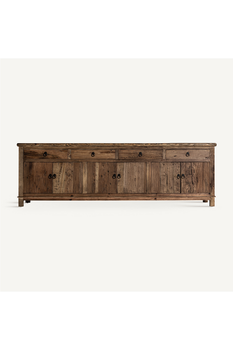   Elm Wood 4-Drawer Sideboard | Oroa.com