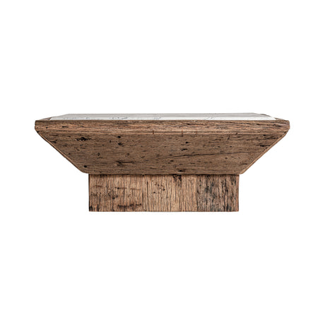   Modern European furniture - White Marble Top Coffee Table - www.oroa.com | Oroa.com