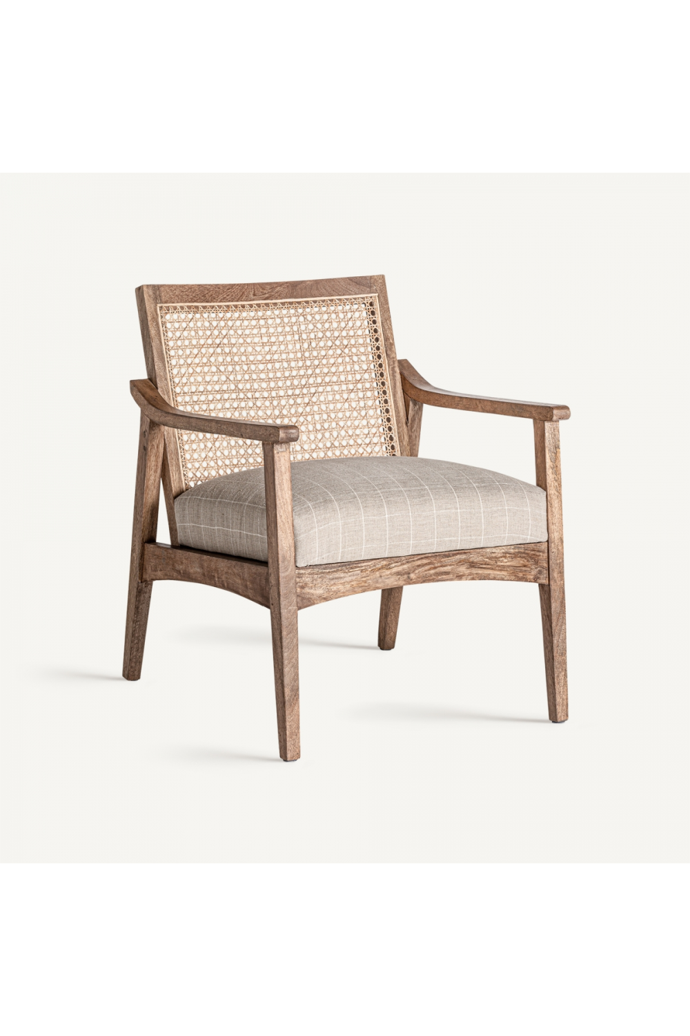 Rattan Cane Back Armchair | Vical Home Valhey | Oroa.com