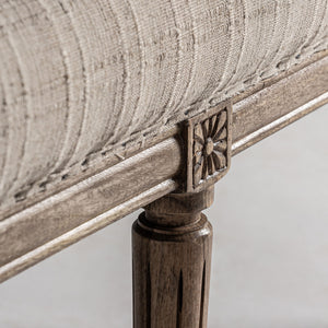   Beige Fabric Tufted Sofa | Oroa.com