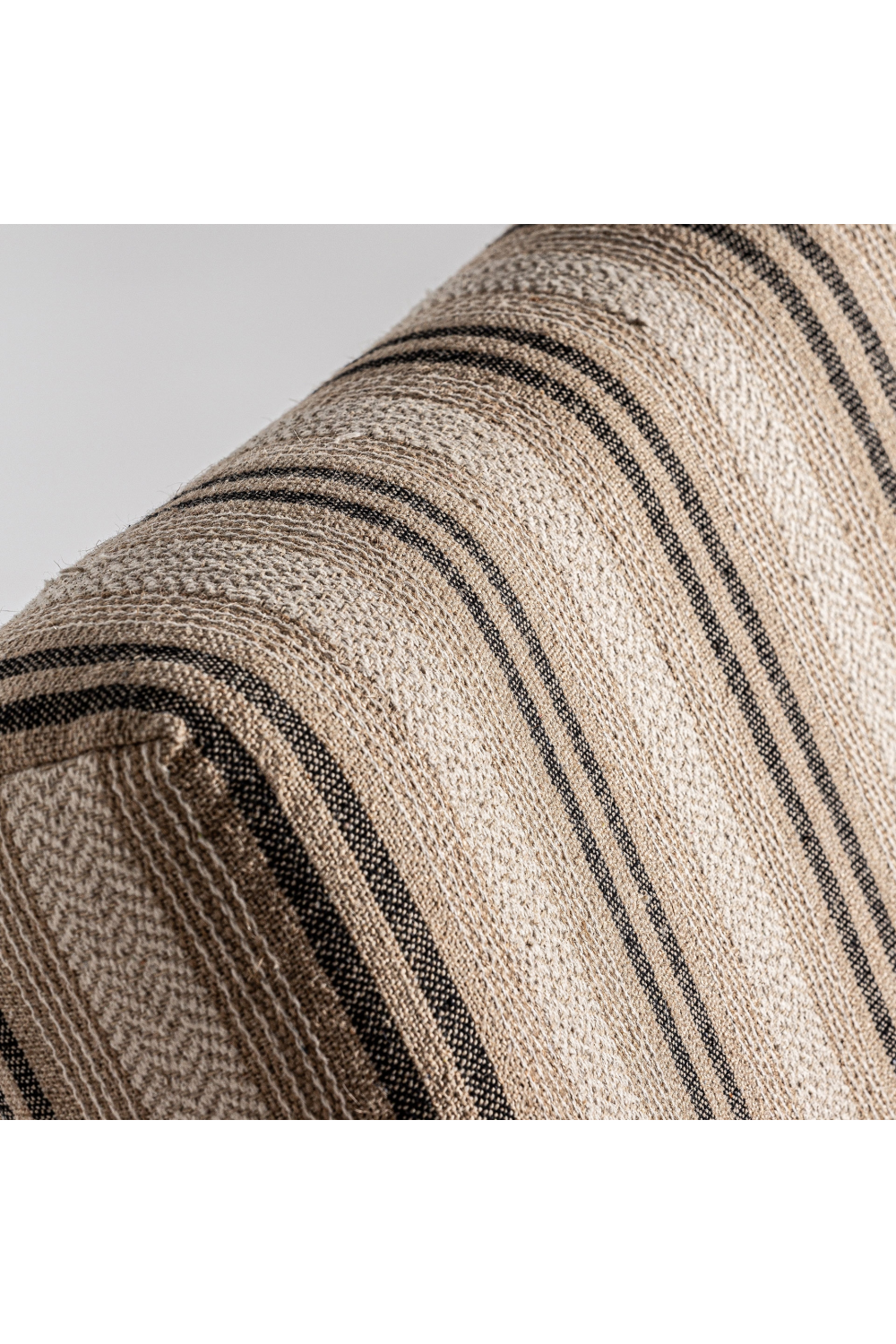 Beige Striped Lounge Armchair | Vical Home Nuk | Oroa.com