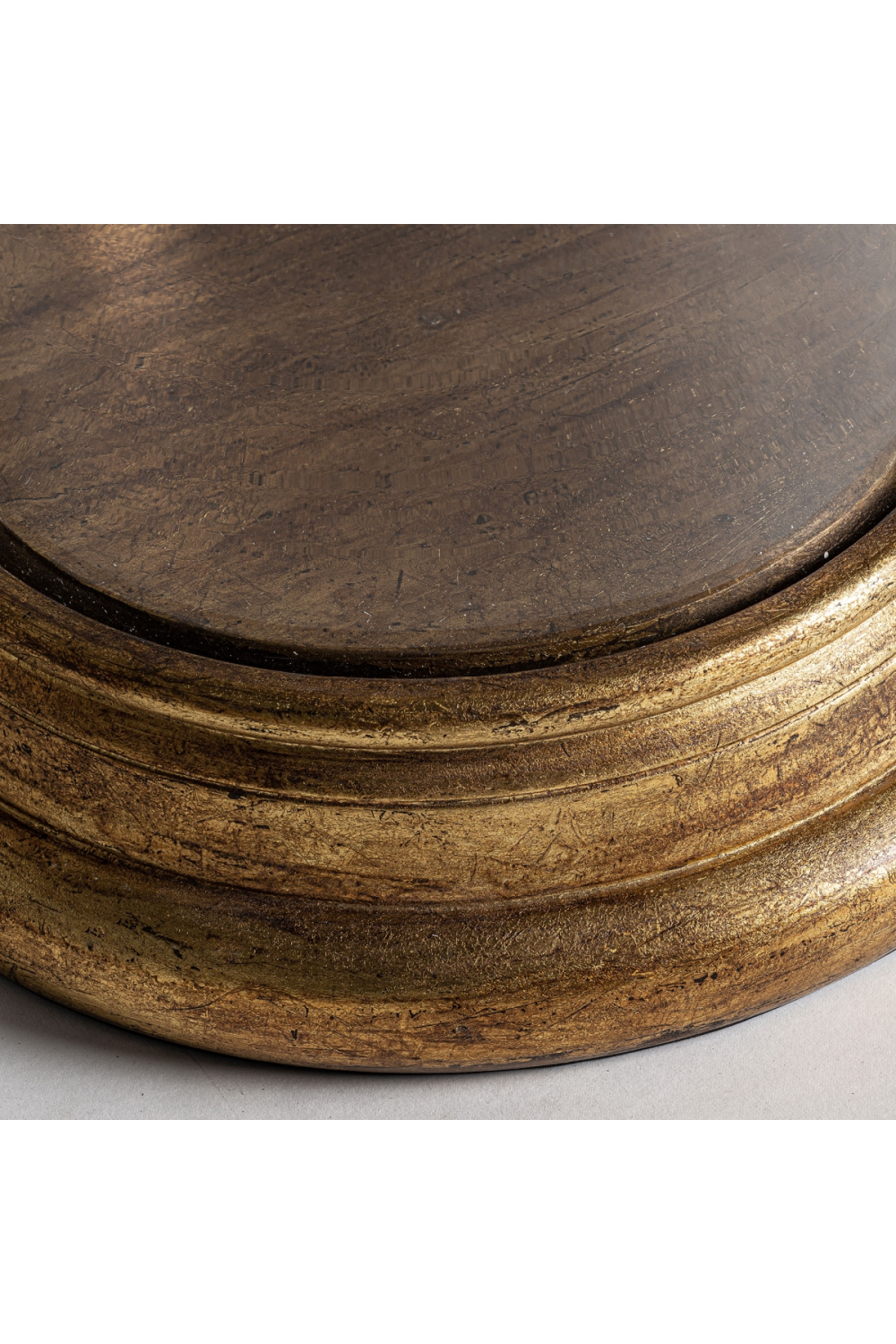 Gold Wooden Candle Holder | Vical Home | Oroa.com