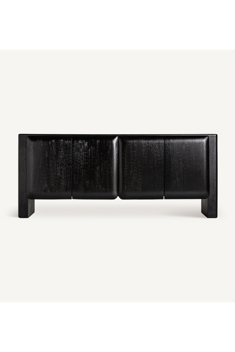   Black Carved Mango Sideboard | Oroa.com