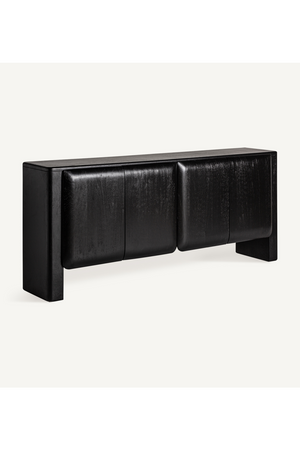   Black Carved Mango Sideboard | Oroa.com
