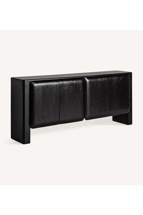   Black Carved Mango Sideboard | Oroa.com