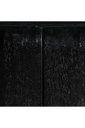   Black Carved Mango Sideboard | Oroa.com