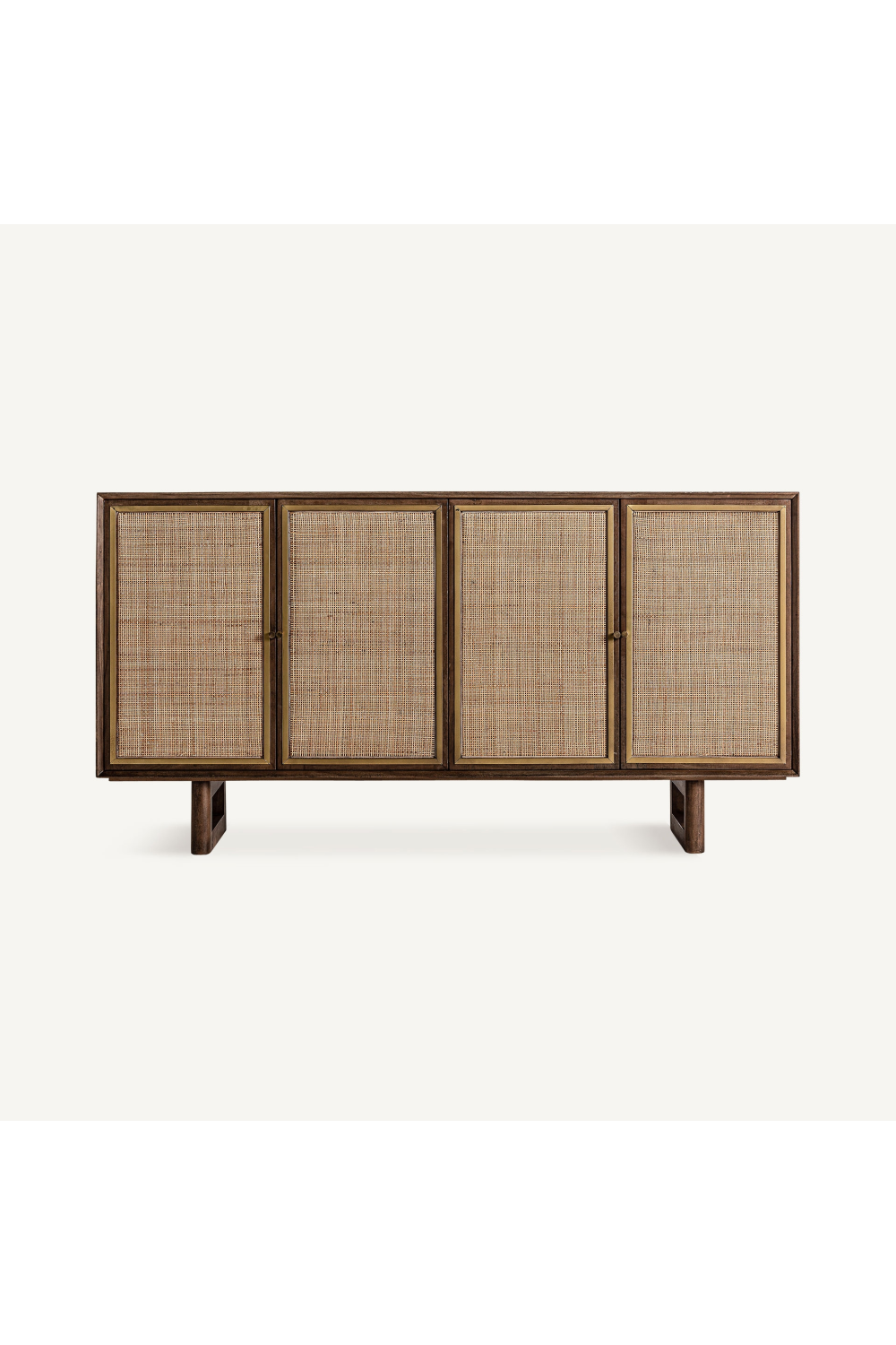 Rattan 4-Door Sideboard | Vical Home Gondorf | Oroa.com