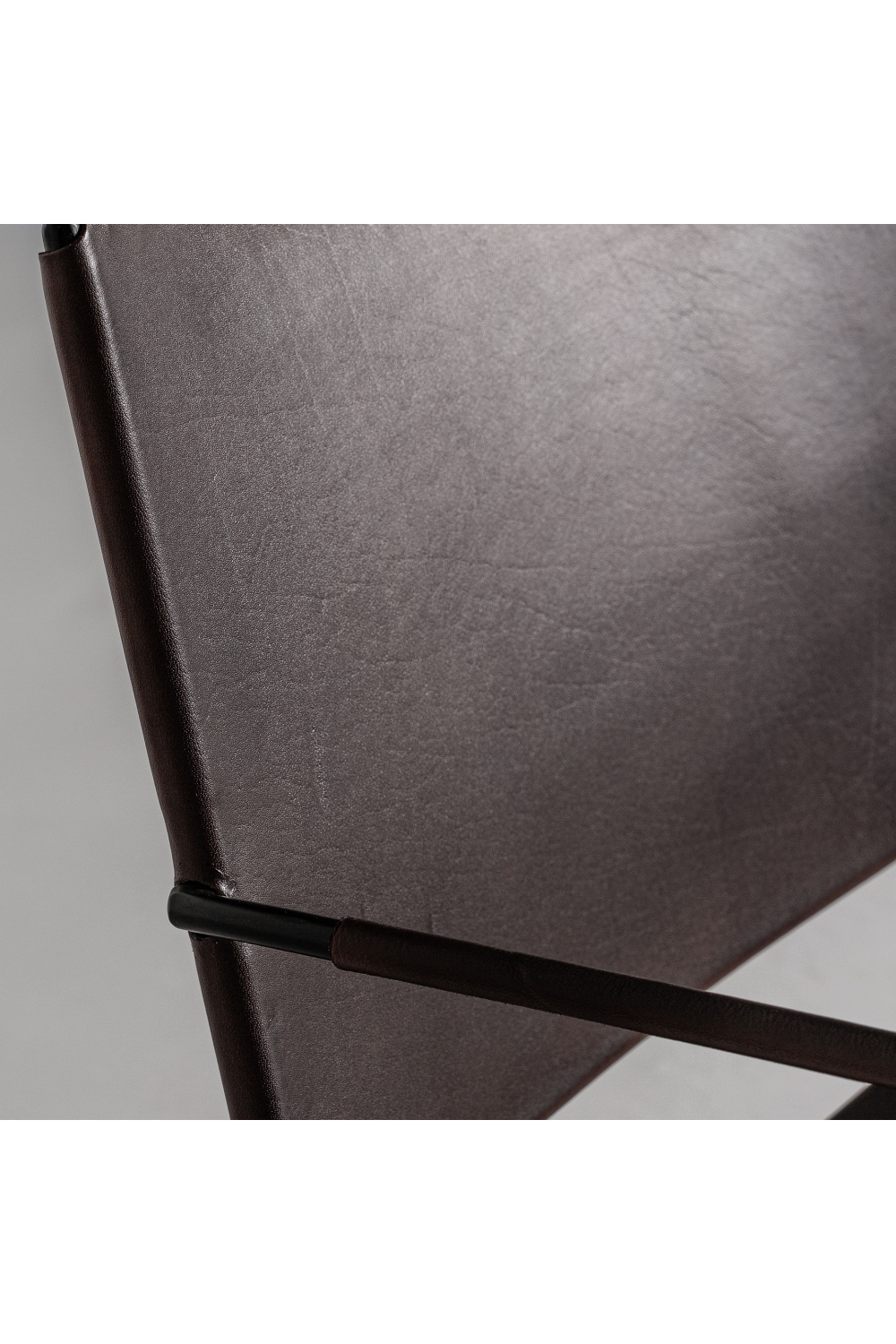 Brown Leather Covered Armchair | Vical Home Zell | Oroa.com