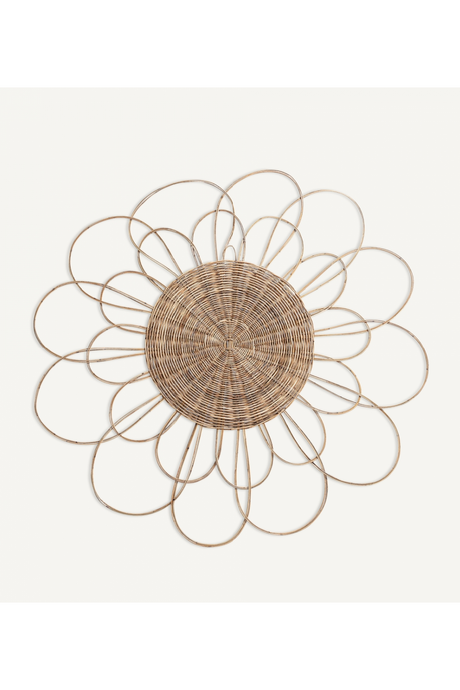 Rattan Floral Wall Decor | Vical Home | Oroa.com