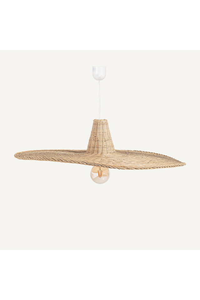 Rattan Hat Hanging Lamp M | Vical Home Uxmal | Oroa.com