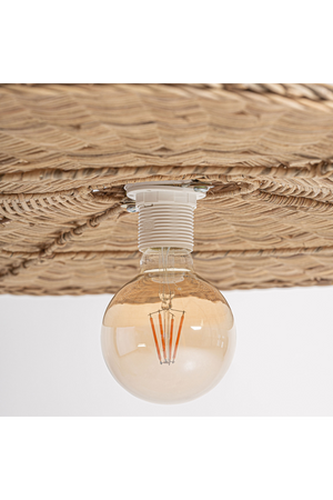 Rattan Hat Hanging Lamp M | Vical Home Uxmal | Oroa.com