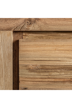 Teak 2-Drawer Nightstand | Vical Home Lux | Oroa.com