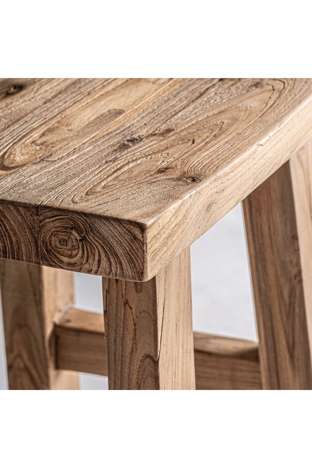 Brown Teak Footrest | Vical Home Lux | Oroa.com