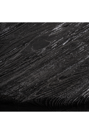 Black Teak Cube Coffee Table | Vical Home Lestans | Oroa.com