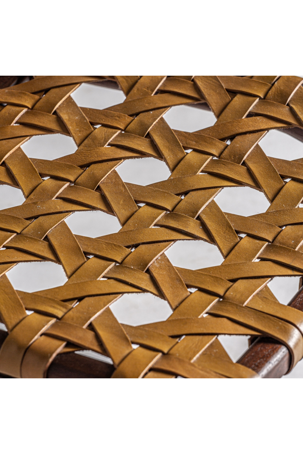 Yellow Leather Dining Chair (2) | Vical Home Strand | Oroa.com