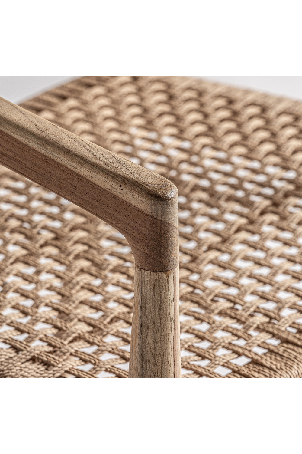 Natural Fiber Seat Armchair | Vical Home Caen | Oroa.com