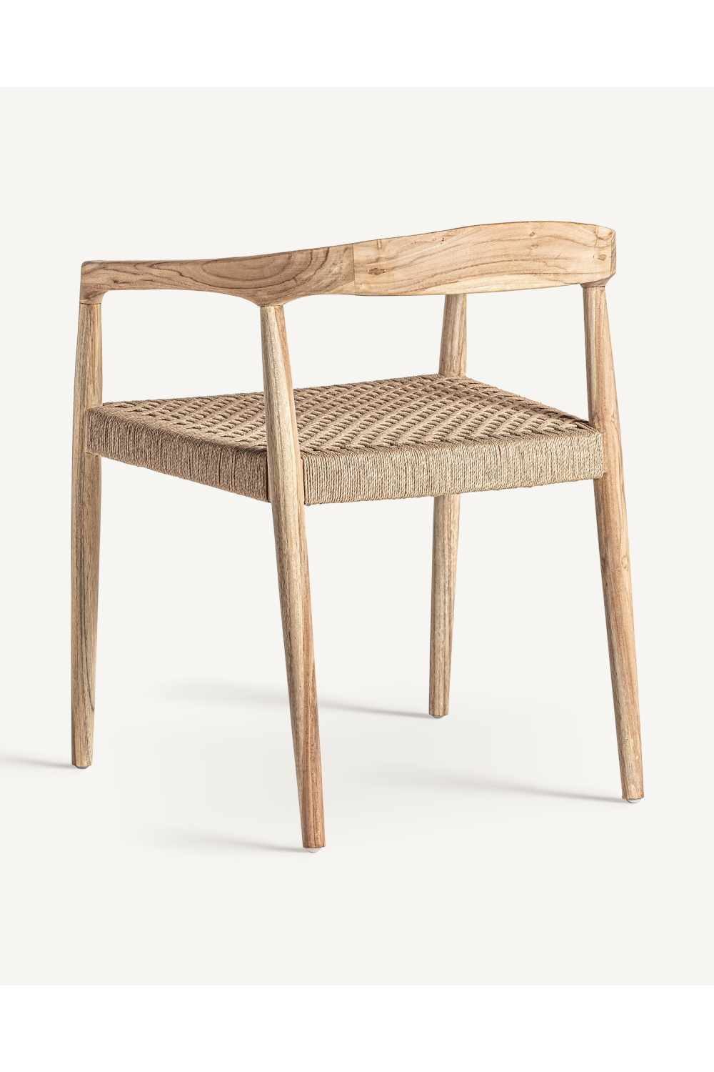 Natural Fiber Seat Armchair | Vical Home Caen | Oroa.com