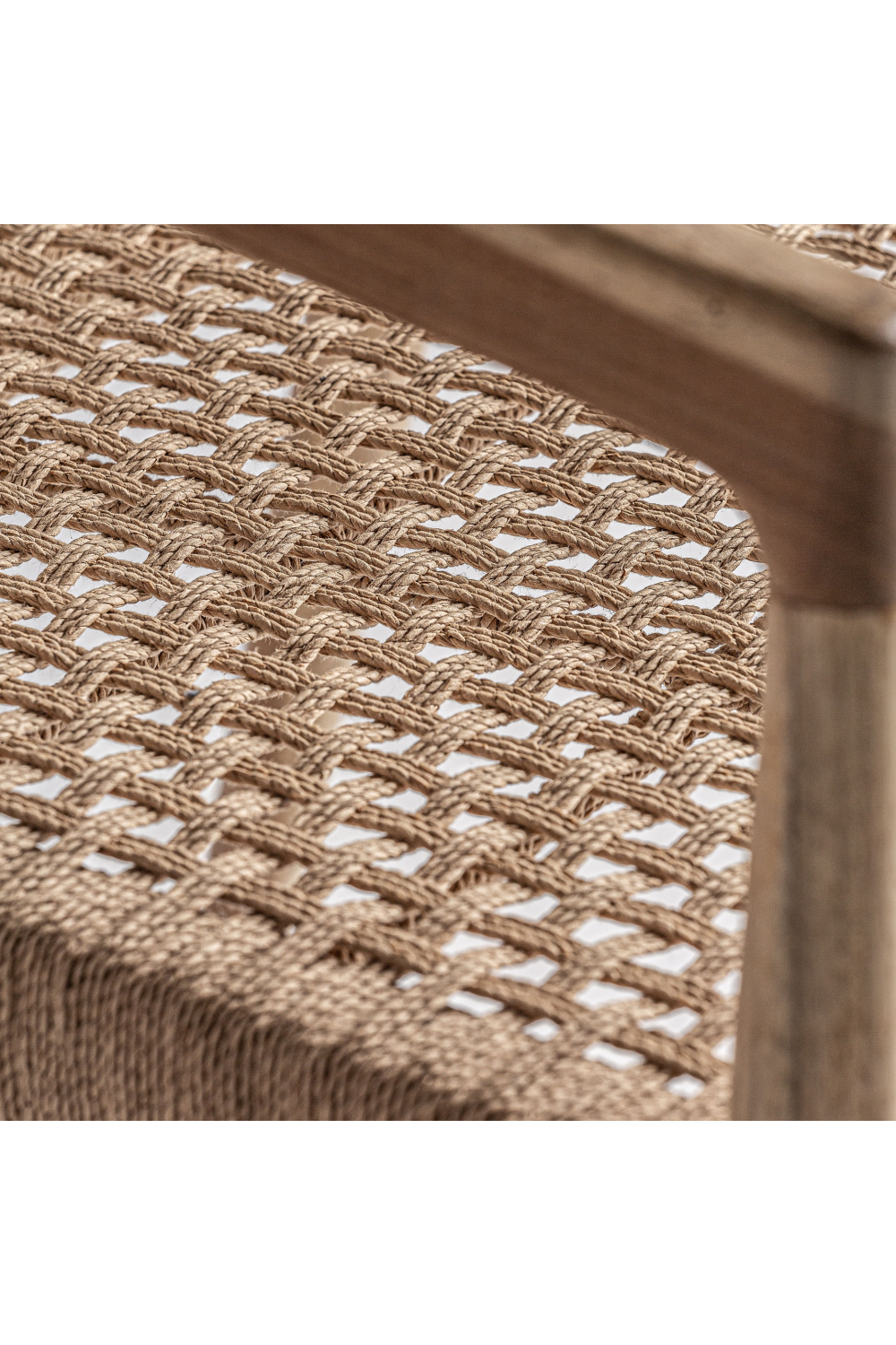 Natural Fiber Seat Armchair | Vical Home Caen | Oroa.com