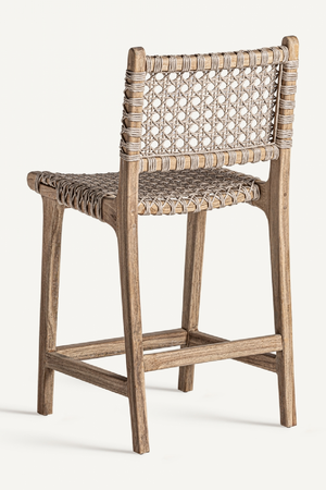 Beige Rope Counter Stool | Vical Home Beardon | Oroa.com