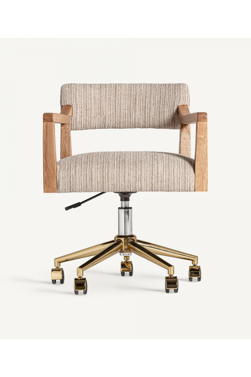 Oak Wood Swivel Desk Chair | Vical Home Nozay | Oroa.com