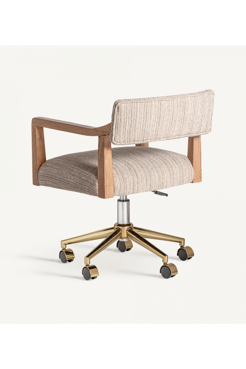 Oak Wood Swivel Desk Chair | Vical Home Nozay | Oroa.com