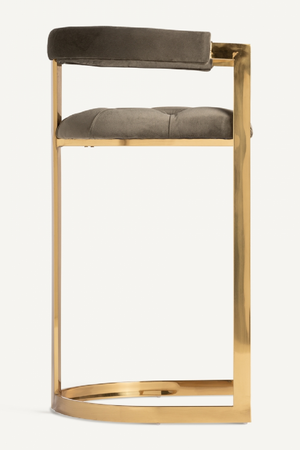 Tufted Seat Counter Stool | Vical Home Mondsee | Oroa.com