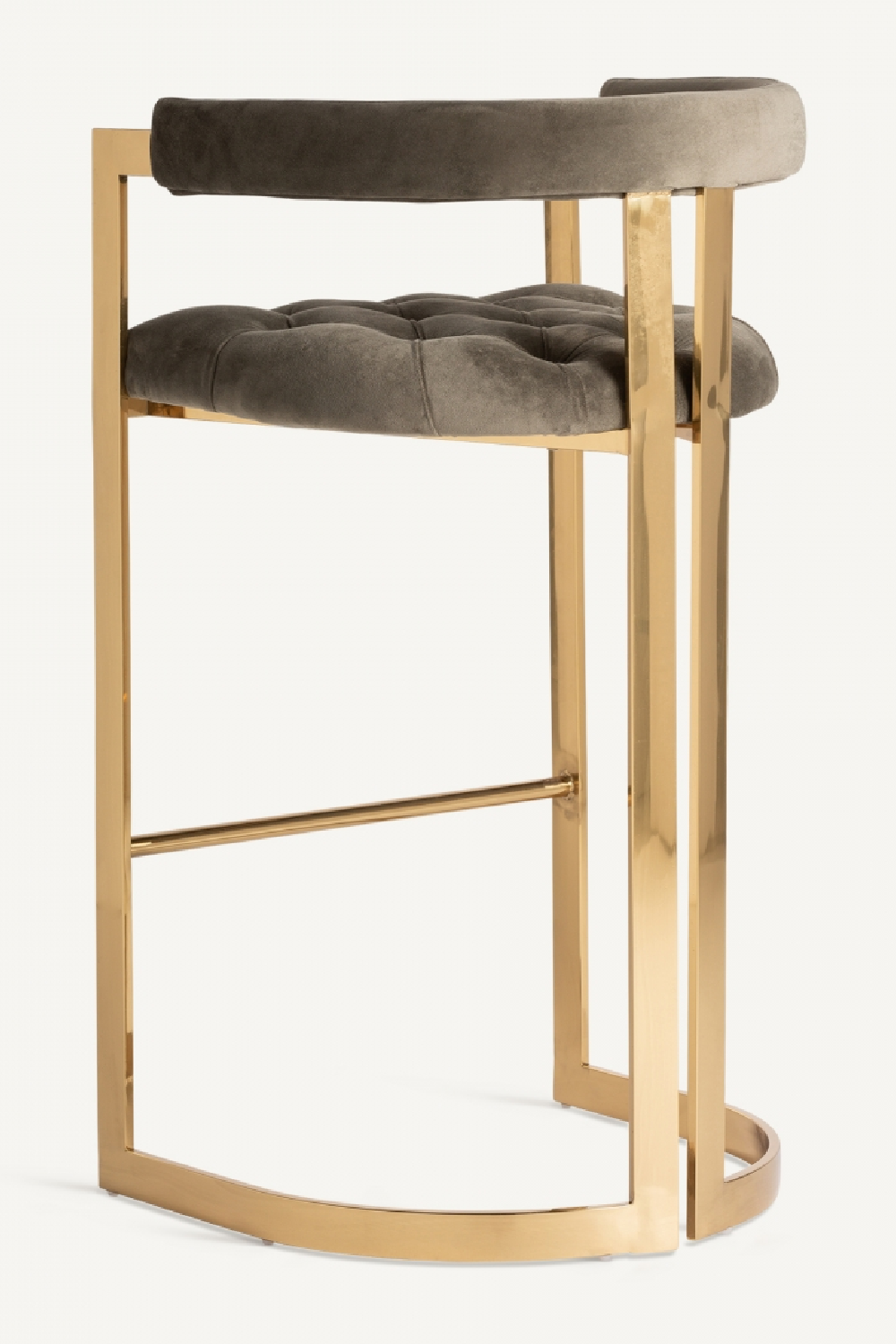 Tufted Seat Counter Stool | Vical Home Mondsee | Oroa.com
