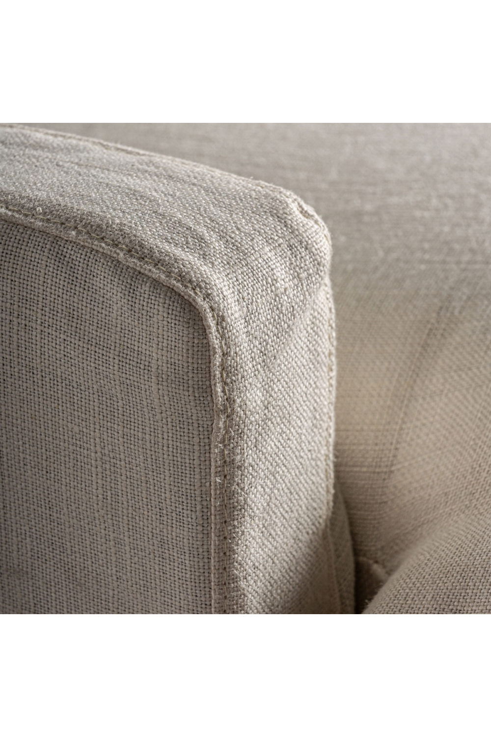 Off-white Skirted Chaise Longue | Vical Home Kemence | Oroa.com