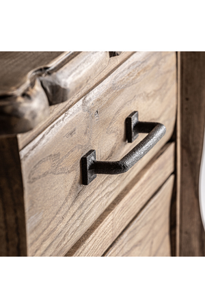 3-Drawer Elm Bedside Table | Vical Home Brixton | Oroa.com