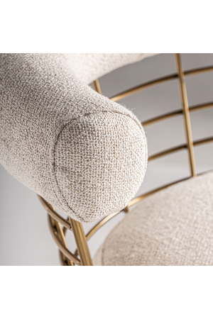 Brass Framed Counter Stool | Vical Home Tresivio | Oroa.com