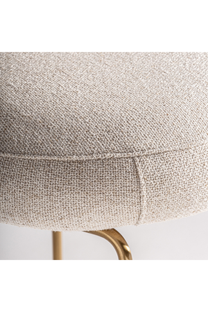 Brass Framed Counter Stool | Vical Home Tresivio | Oroa.com