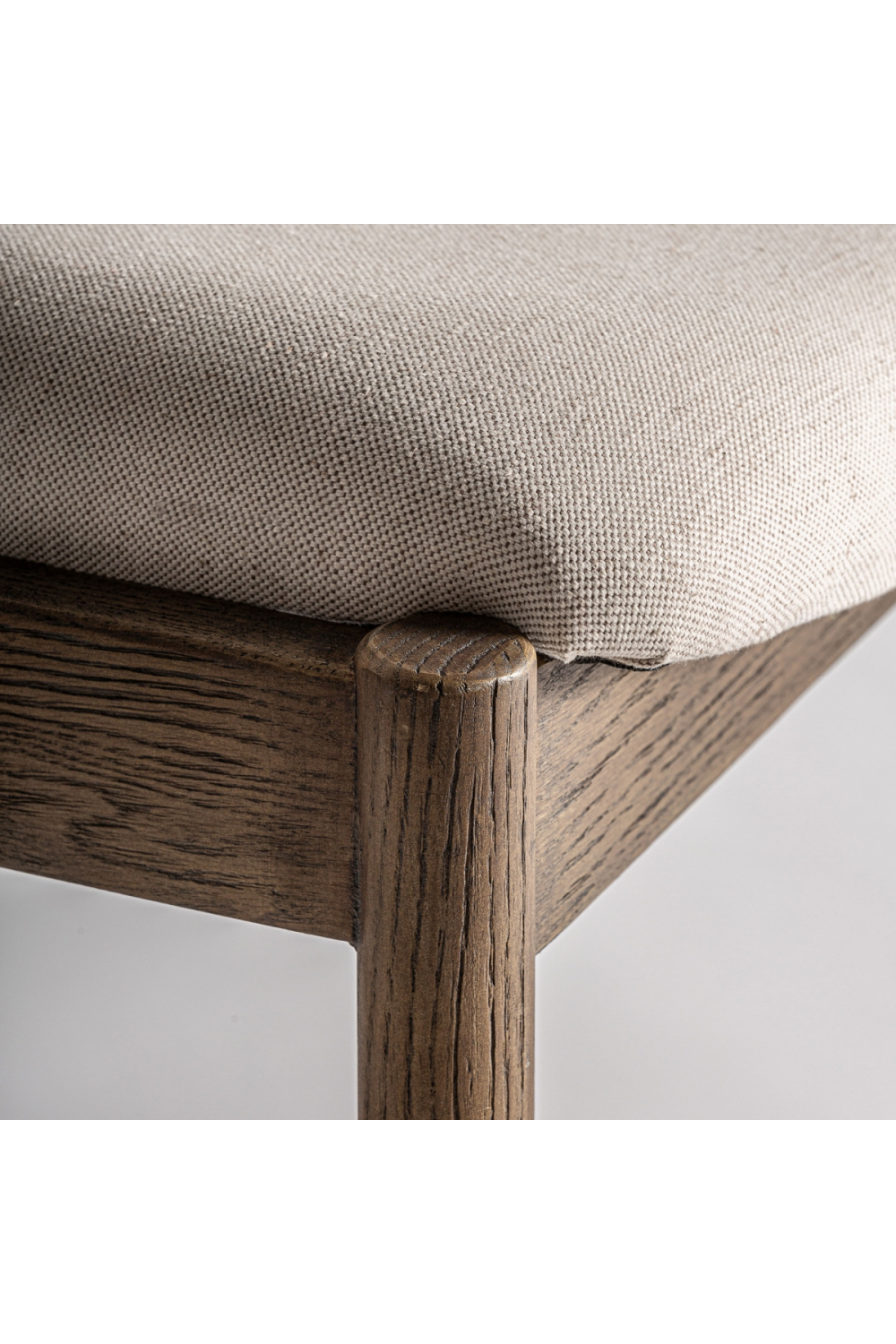 Ash Wood Beige Accent Chair | Vical Home Polch | Oroa.com