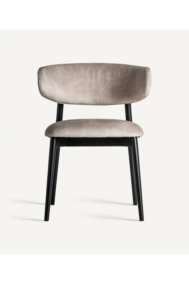 Maple Wood Padded Dining Chair | Vical Home Zell | Oroa.com