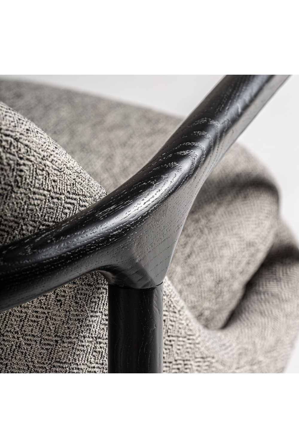 Gray Upholstered Lounge Armchair | Vical Home Thalfang | Oroa.com