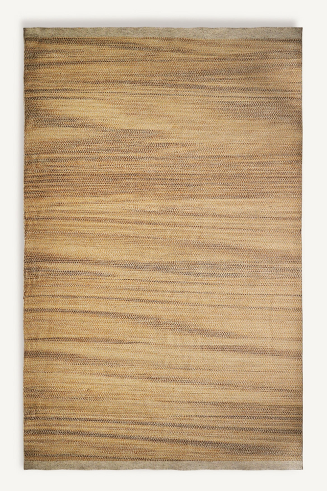 Beige Wool Area Rug 11" x 7'5" | Vical Home Quima | Oroa.com