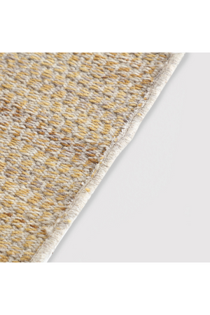 Beige Wool Area Rug 11" x 7'5" | Vical Home Quima | Oroa.com