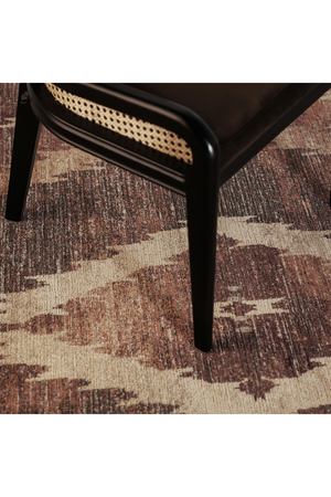 Brown Geometric Print Rug 10' x 6'5" | Vical Home Agate | Oroa.com