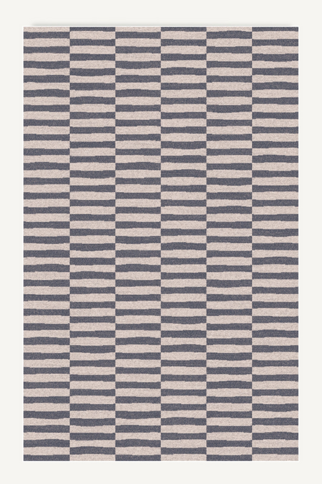 Gray Stripes Area Rug 9'8" x 6'6" | Vical Home Eitzaga | Oroa.com