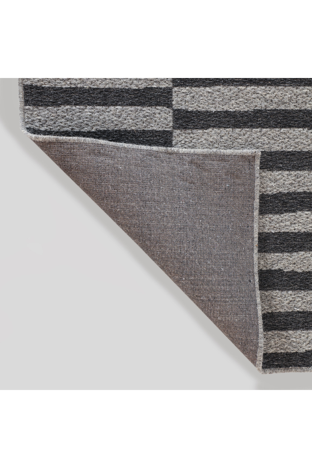 Gray Stripes Area Rug 9'8" x 6'6" | Vical Home Eitzaga | Oroatrade.com