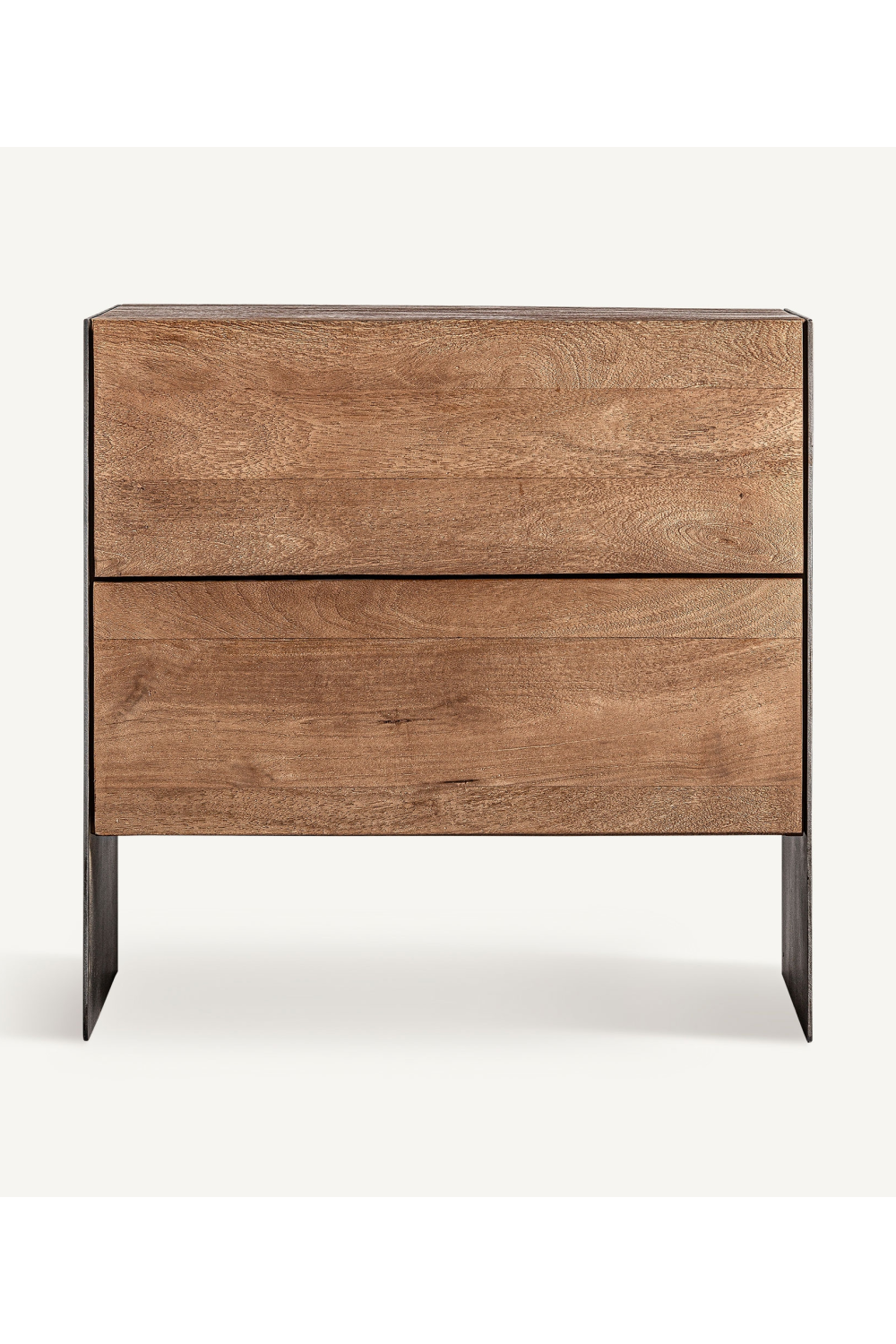 Mango Wood 2-Drawer Nightstand | Vical Home Killeany | Oroa.com