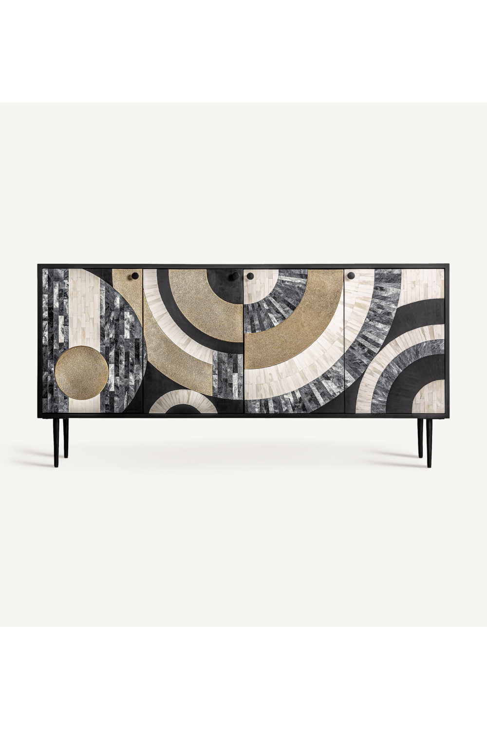 Tricolor Art Deco Sideboard | Vical Home Daru | Oroa.com