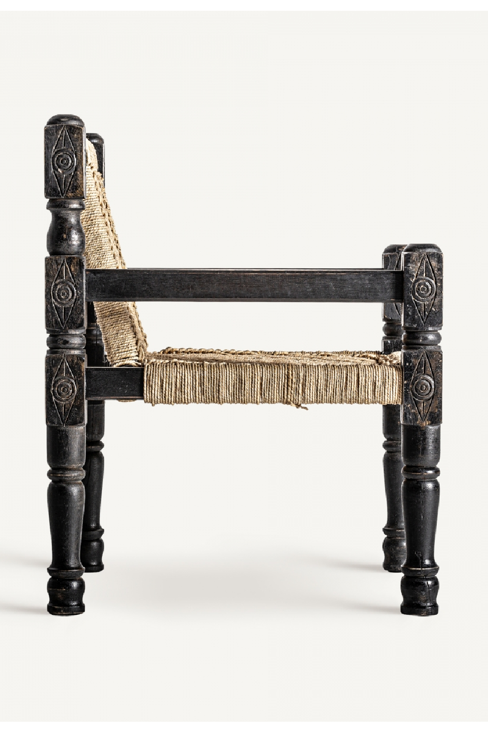 Brown Rope Accent Armchair | Vical Home Backlyn | Oroa.com