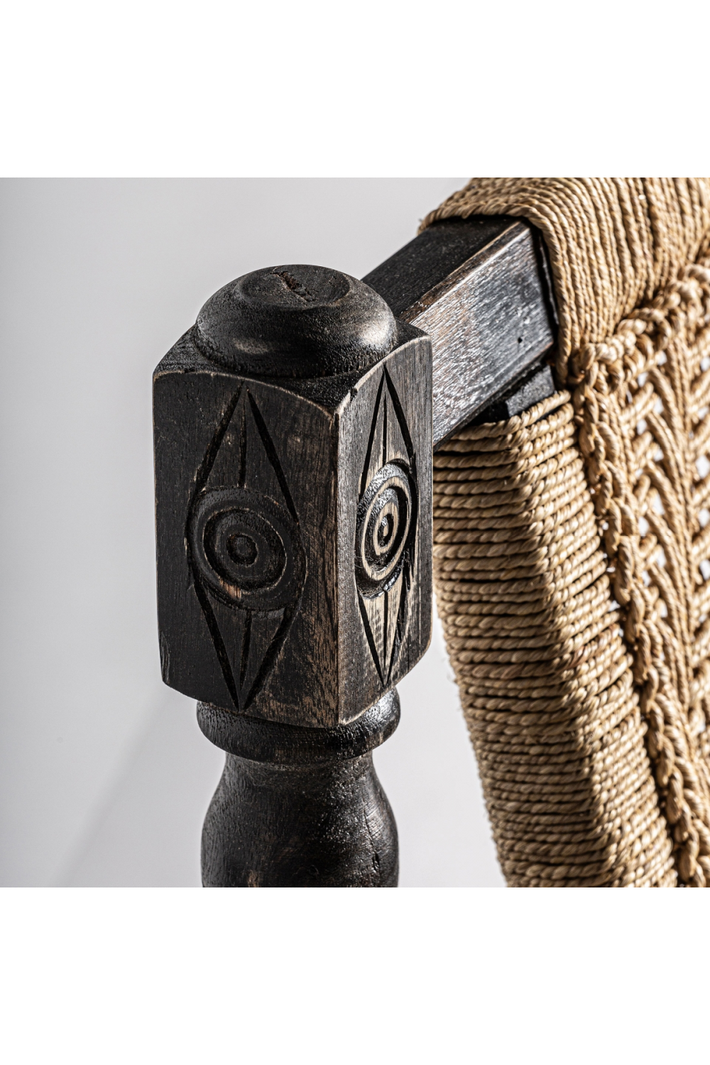 Brown Rope Accent Armchair | Vical Home Backlyn | Oroa.com